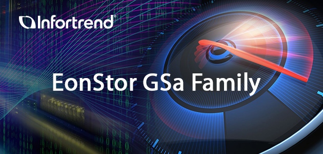 Семейство Infortrend GSa флеш хранилищ создано для оптимальной производительности SSD сопутствующими низкими задержками